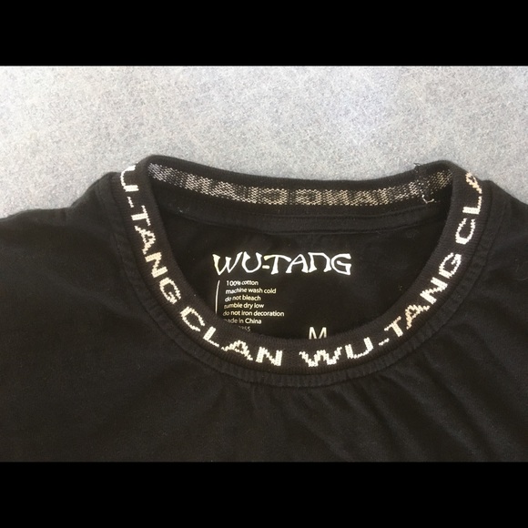 Wu Tang shirtsleeve black and white T Shirt - Picture 5 of 5
